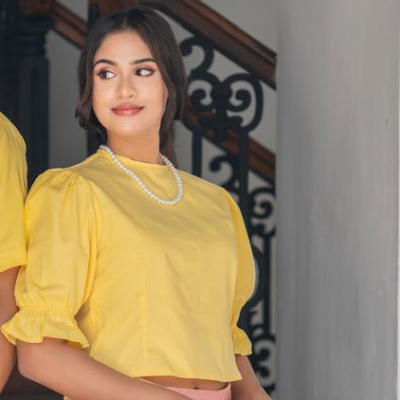 Elara puff sleeve